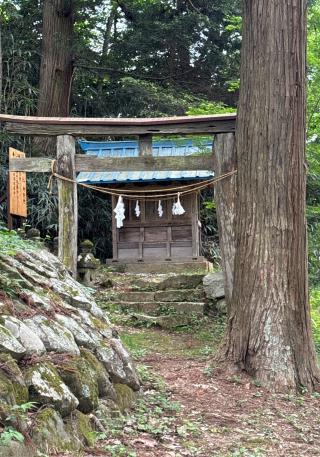 笹八木社（子檀嶺神社境内社）の参拝記録(竜胆の花さん)