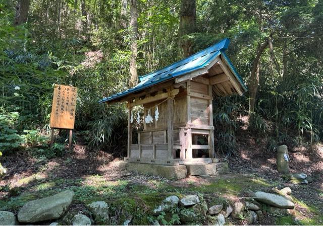 笹八木社（子檀嶺神社境内社）の参拝記録4