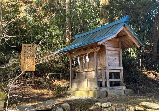 笹八木社（子檀嶺神社境内社）の参拝記録2