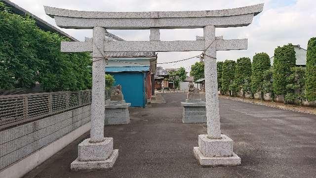 埼玉県春日部市武里中野６３ 稲荷神社(武里中野)の写真2