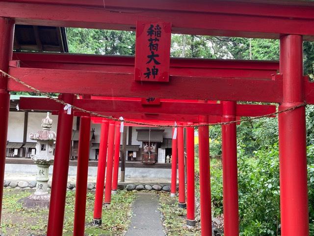 静岡県袋井市木原278 稲荷大神（許禰神社境内）の写真1