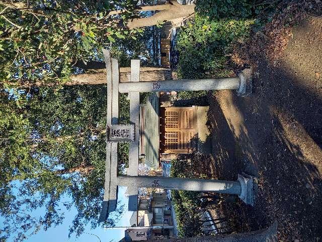 富澤稲荷神社(深見神社境内)の参拝記録3