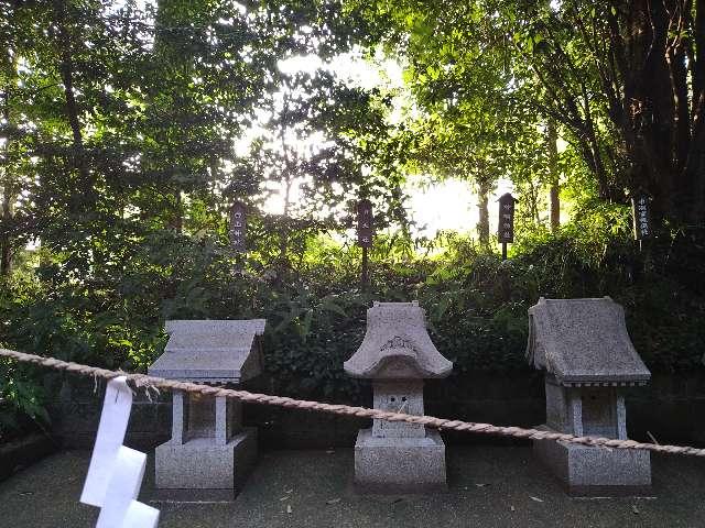 神奈川県伊勢原市三ノ宮 白山神社(比々多神社)の写真1