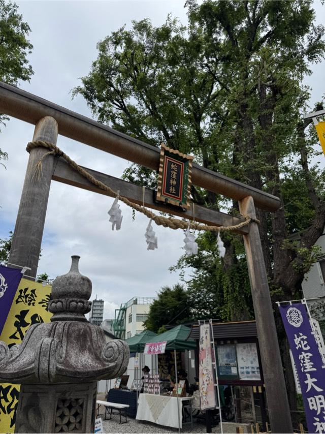 蛇窪龍神社(蛇窪神社境内社)の参拝記録5