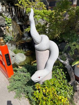 白蛇辨財天社（蛇窪神社境内社）の参拝記録(⛩️🐍🐢まめ🐢🐍⛩️さん)