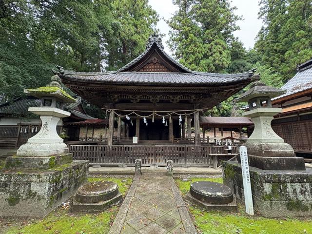 白山社（里宮）の参拝記録1