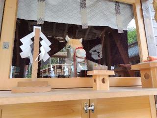 御神馬(水戸八幡宮境内)の参拝記録(優雅さん)