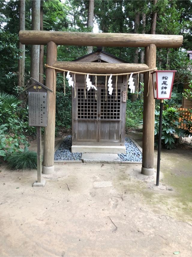 松尾神社(水戸八幡宮境内)の参拝記録(こーちんさん)