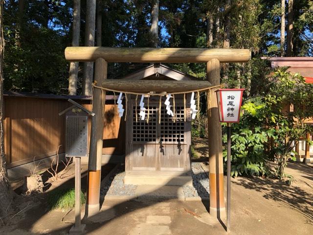 松尾神社(水戸八幡宮境内)の参拝記録(水戸のミツルさん)