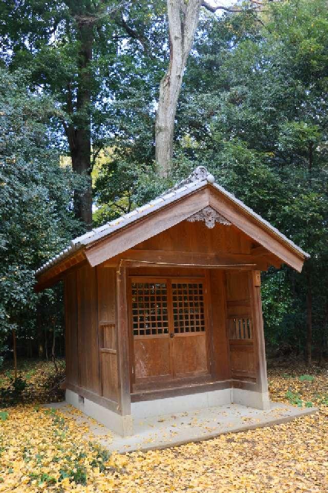 秋葉社(玉敷神社境内社)の参拝記録1