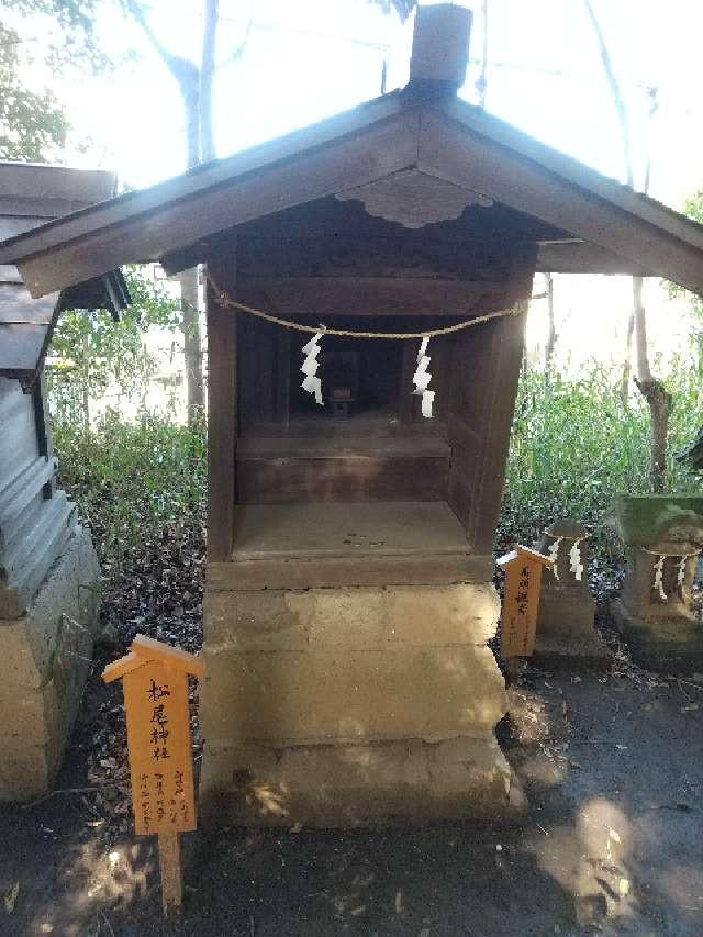 埼玉県川越市宮下町2-11 松尾神社(川越氷川神社)の写真2