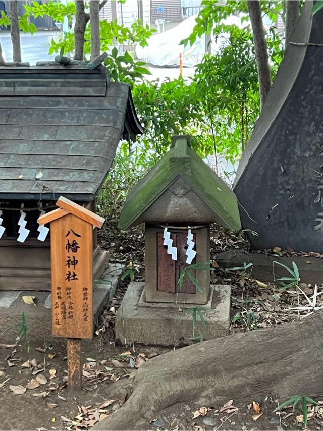 八幡神社(川越氷川神社境内社)の参拝記録1