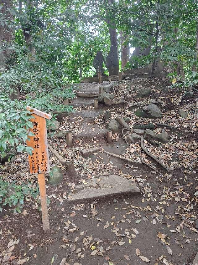 小御嶽神社(川越氷川神社境内社)の参拝記録3