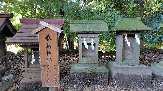 厳島神社(川越氷川神社境内社)の参拝記録2