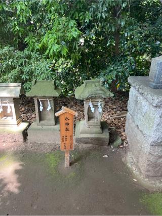 水神社(川越氷川神社境内社)の参拝記録(⛩️🎠🐢まめ🐢🎠⛩️さん)