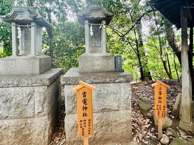 雷電神社(川越氷川神社)の参拝記録(shikigami_hさん)