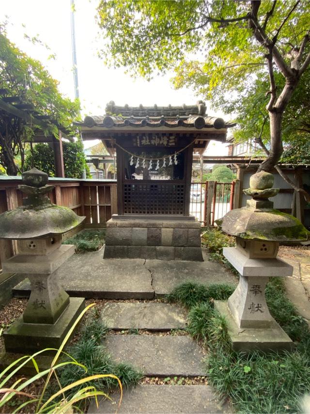 三峰神社の参拝記録(たくちゃんさん)