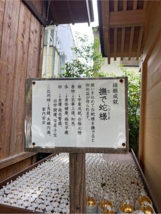 撫で蛇様(川越熊野神社)の参拝記録(⛩️🐍🐢まめ🐢🐍⛩️さん)