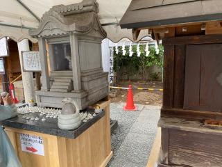 撫で蛇様(川越熊野神社境内)の参拝記録(スエさん)