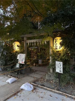 むすひの庭(川越熊野神社境内社)の参拝記録(⛩️🐍🐢まめ🐢🐍⛩️さん)