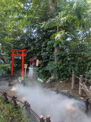稲荷神社(川越八幡宮境内)の参拝記録(はくすみさん)