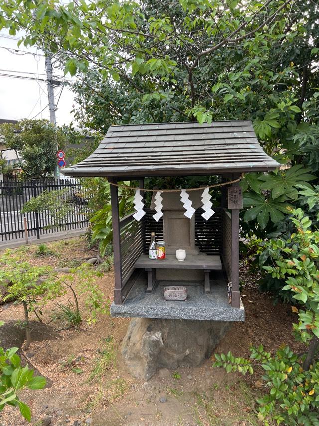 山王社（日枝社）(日野八坂神社境内社)の参拝記録(⛩️🐉🐢まめ🐢🐉⛩️さん)