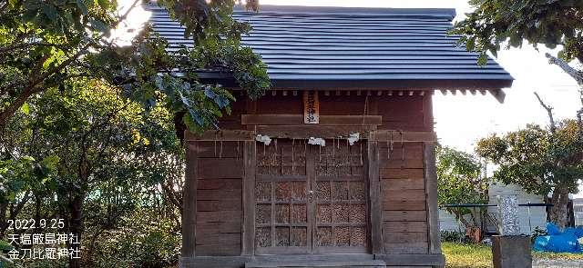 金昆羅神社（厳島神社境内社）の参拝記録(ゆみさん)