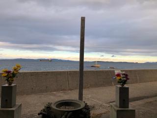 聖崎上陸大師像の参拝記録(礼さん)