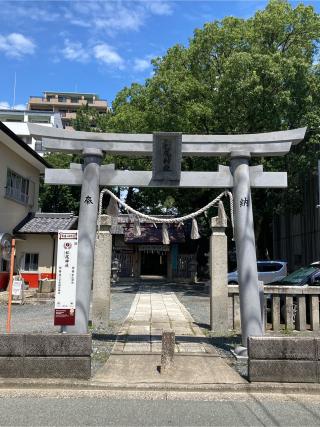 津島神社(松尾神社境内社)の参拝記録(恭子さん)