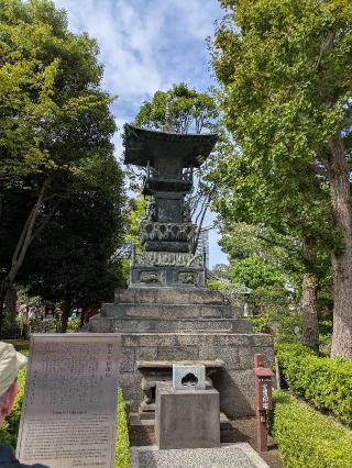 浅草寺 宝篋印塔の参拝記録(はくすみさん)