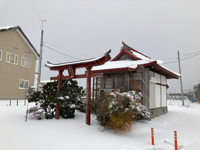 青森県青森市石江岡部10 豊受神社の写真1