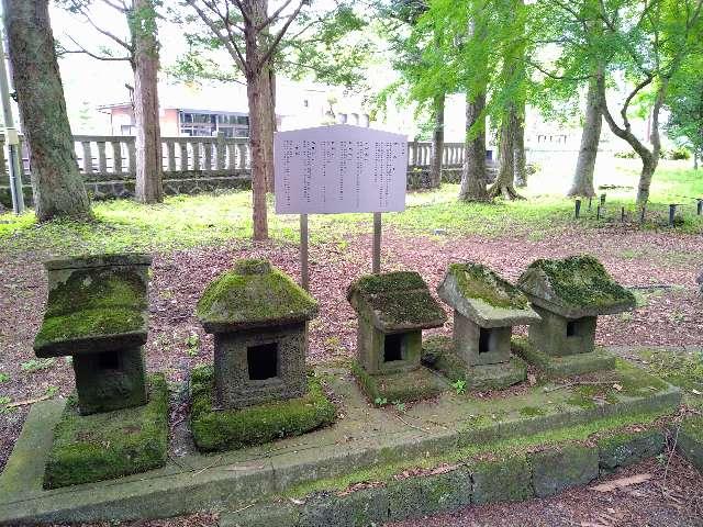 山梨県南都留郡忍野村忍草 西五社(浅間神社末社)の写真1