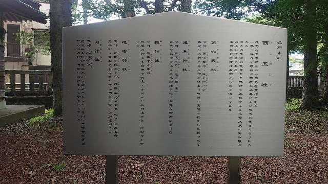 西五社(浅間神社末社)の参拝記録5