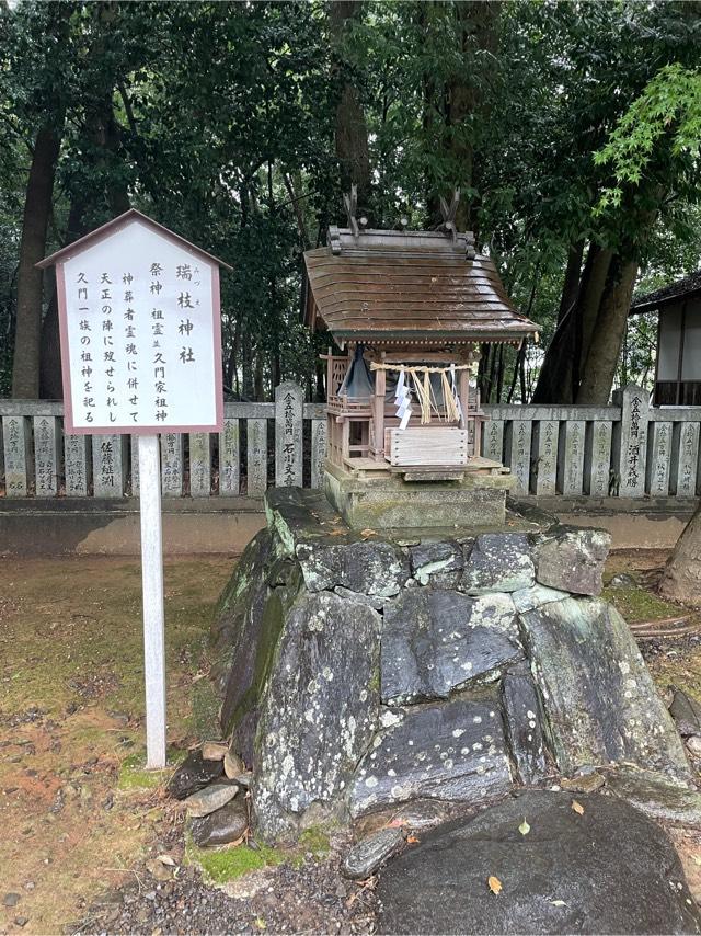 愛媛県西条市中野甲1649 瑞枝神社(伊曽乃神社)の写真1