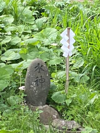 水神(諏訪大社 前宮)の参拝記録(チョコバナナさん)
