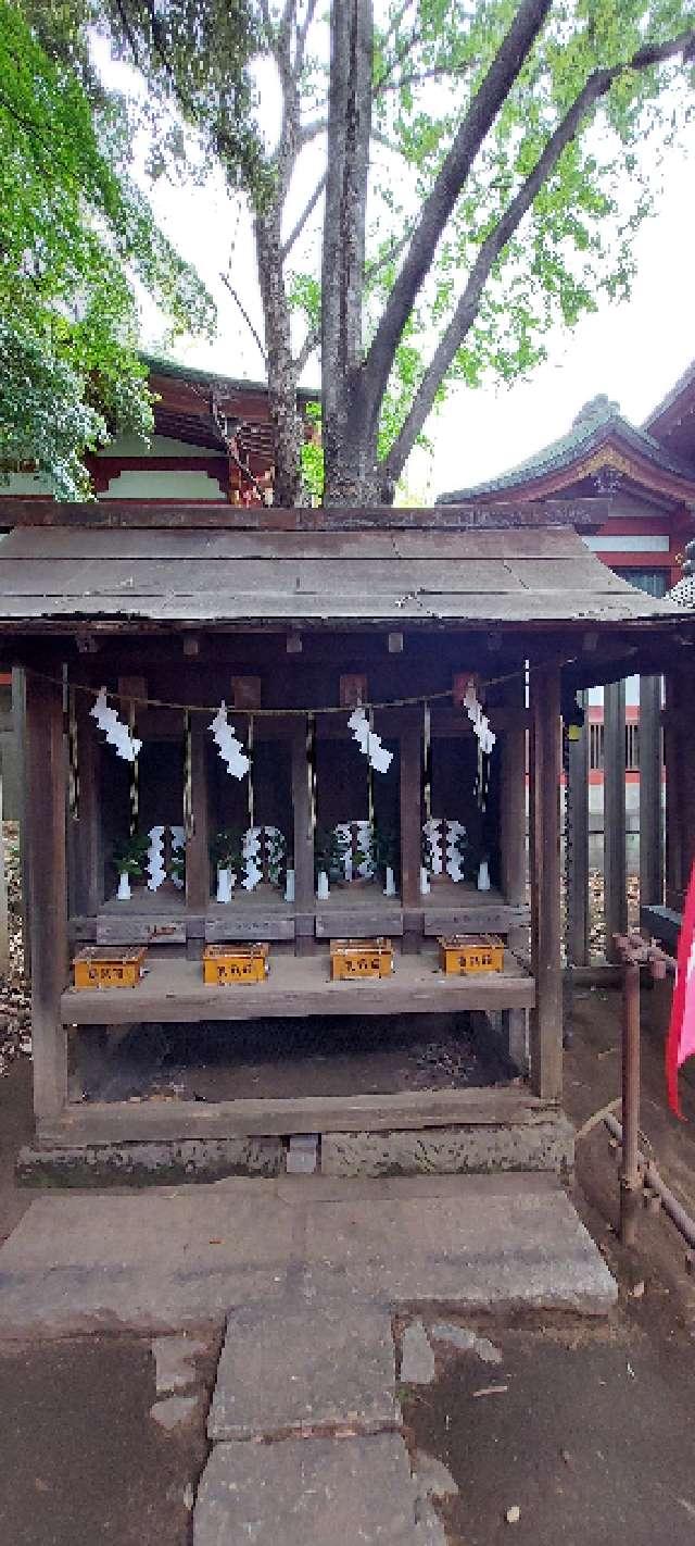 雪ヶ谷八幡神社末社薬神社の参拝記録(まーぼーさん)