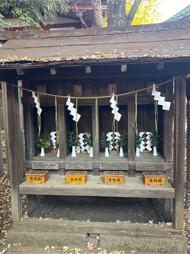 雪ヶ谷八幡神社末社薬神社の参拝記録1