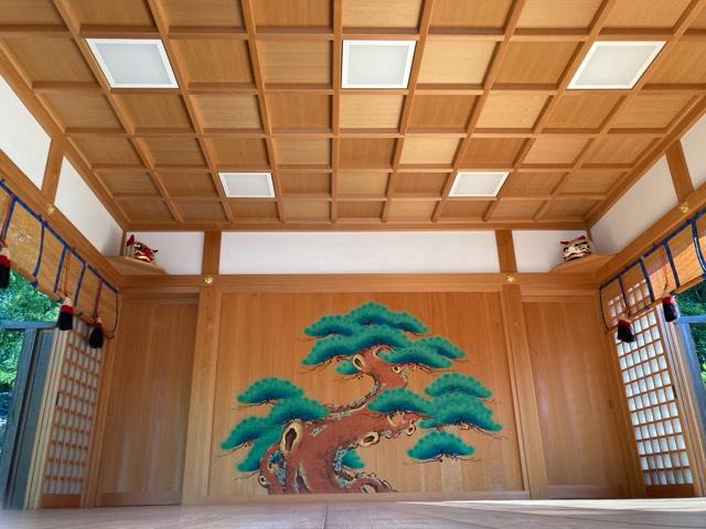 神楽殿（市原稲荷神社境内）の参拝記録3