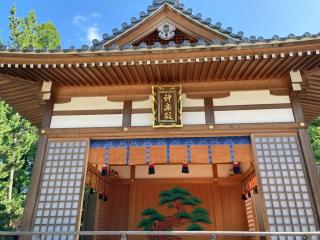 神楽殿（市原稲荷神社境内）の参拝記録(恭子さん)
