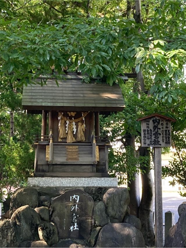 内外宮社（市原稲荷神社境内）の参拝記録2