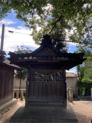津島社（小垣江神明神社境内）の参拝記録(恭子さん)