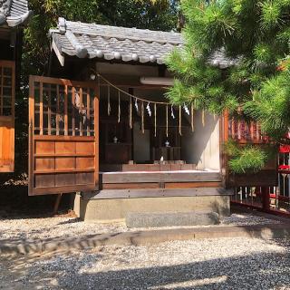 相殿（半城土天満神社境内）の参拝記録(ワヲンさん)