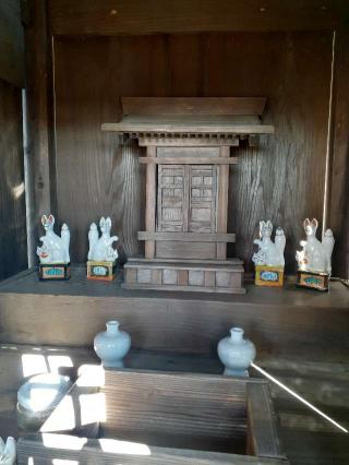 金田西の並木稲荷大明神の参拝記録(三毛猫さん)