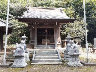 長坂日枝神社の参拝記録(三毛猫さん)