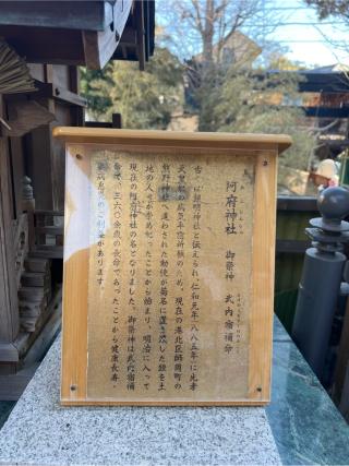 阿府神社(菊名神社境内社)の参拝記録(⛩️🐍🐢まめ🐢🐍⛩️さん)