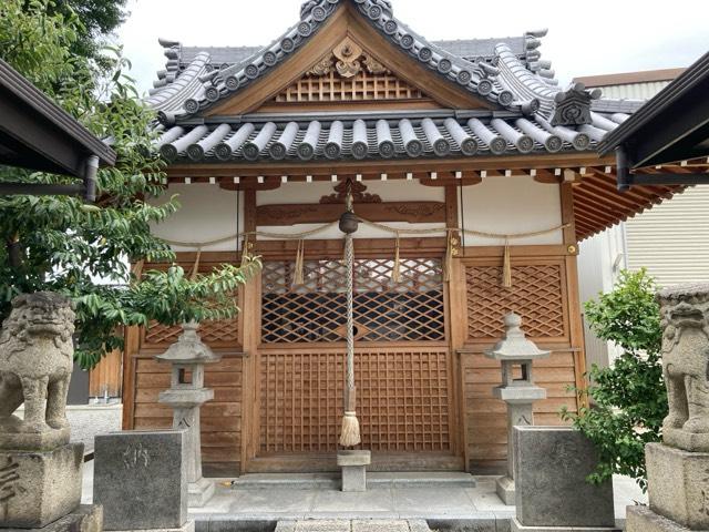 古箕輪八幡宮の参拝記録1