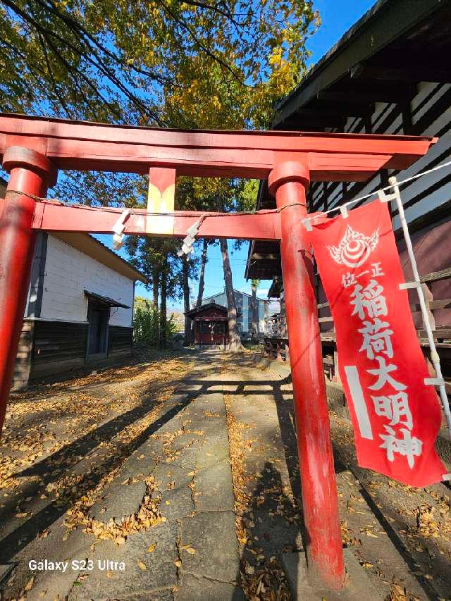 信司稲荷神社(白鳥神社境内社)の参拝記録4