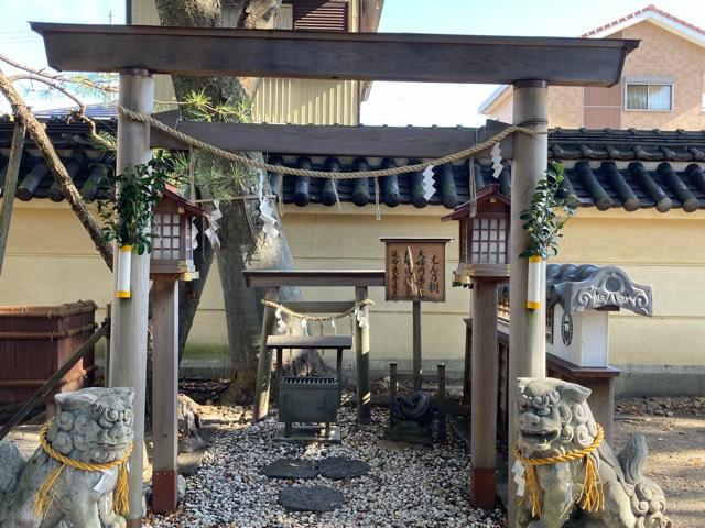 三重県四日市市富田一色町616 えん乃木（飛鳥神社境内）の写真1