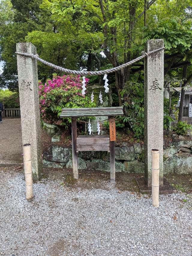 祖神 天照皇大神(阿智神社 境内社)の参拝記録1