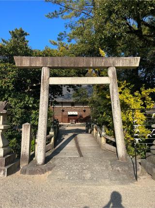 山津見神社（諏訪神社境内）の参拝記録(しょ→ぢさん)
